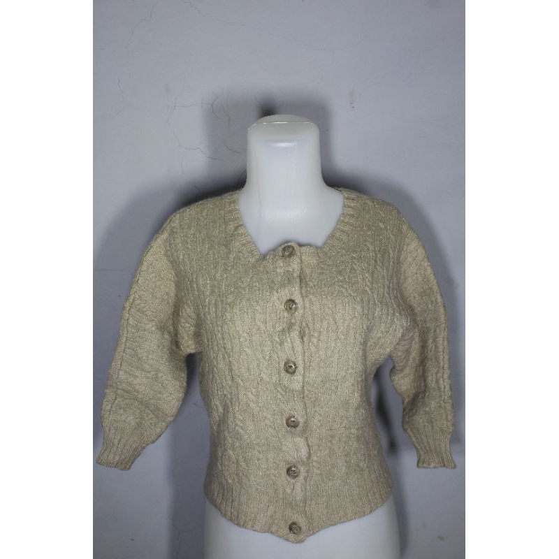 Cardi Kepang Crop Anak Remaja Journal Standard