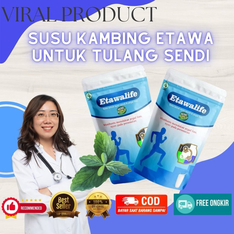 

Etawalife - Etawa Herbal Nyeri Sendi - Susu Kambing Etawa Menambah dan Memperbaiki Kepadatan Tulang - Bukan Etawalin by Uranus Recipe