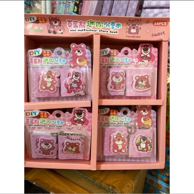 

Buku Mini notes Lotso