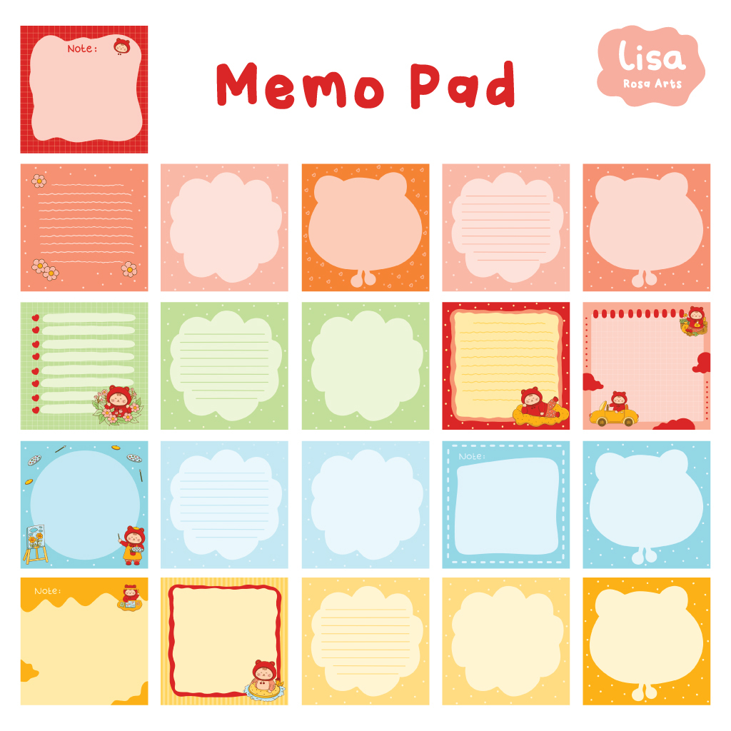 

Memopad, Memo & Notepad