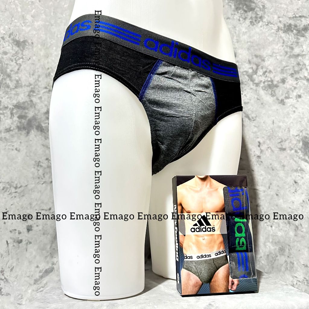 3Pcs Celana Dalam Adidas Celana Dalam Pria Segitiga/Sempak