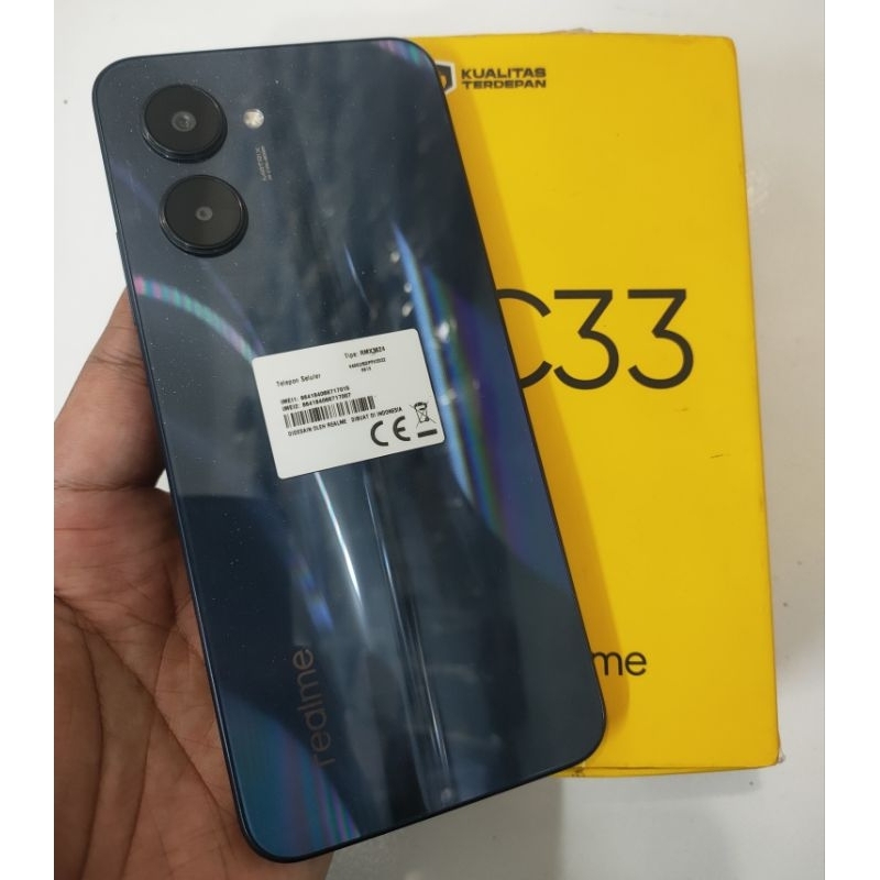 REALME C33 4/128GB SECOND MURAH