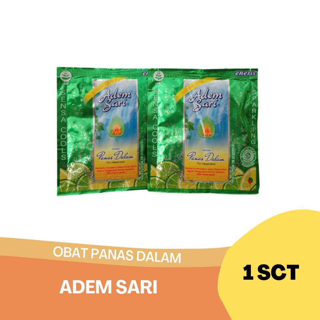 

( EXP MEI 2025 ) Adem sari rentang per 1 sachet