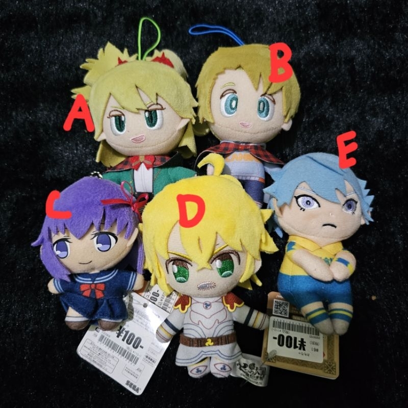 nuigurumi plush mix anime sakura fgo meliodas nanatsu burn the witch