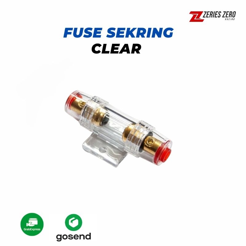 Fuse Sekring Audio Mobil 60 Amperefuse Audio Tabung Sekring