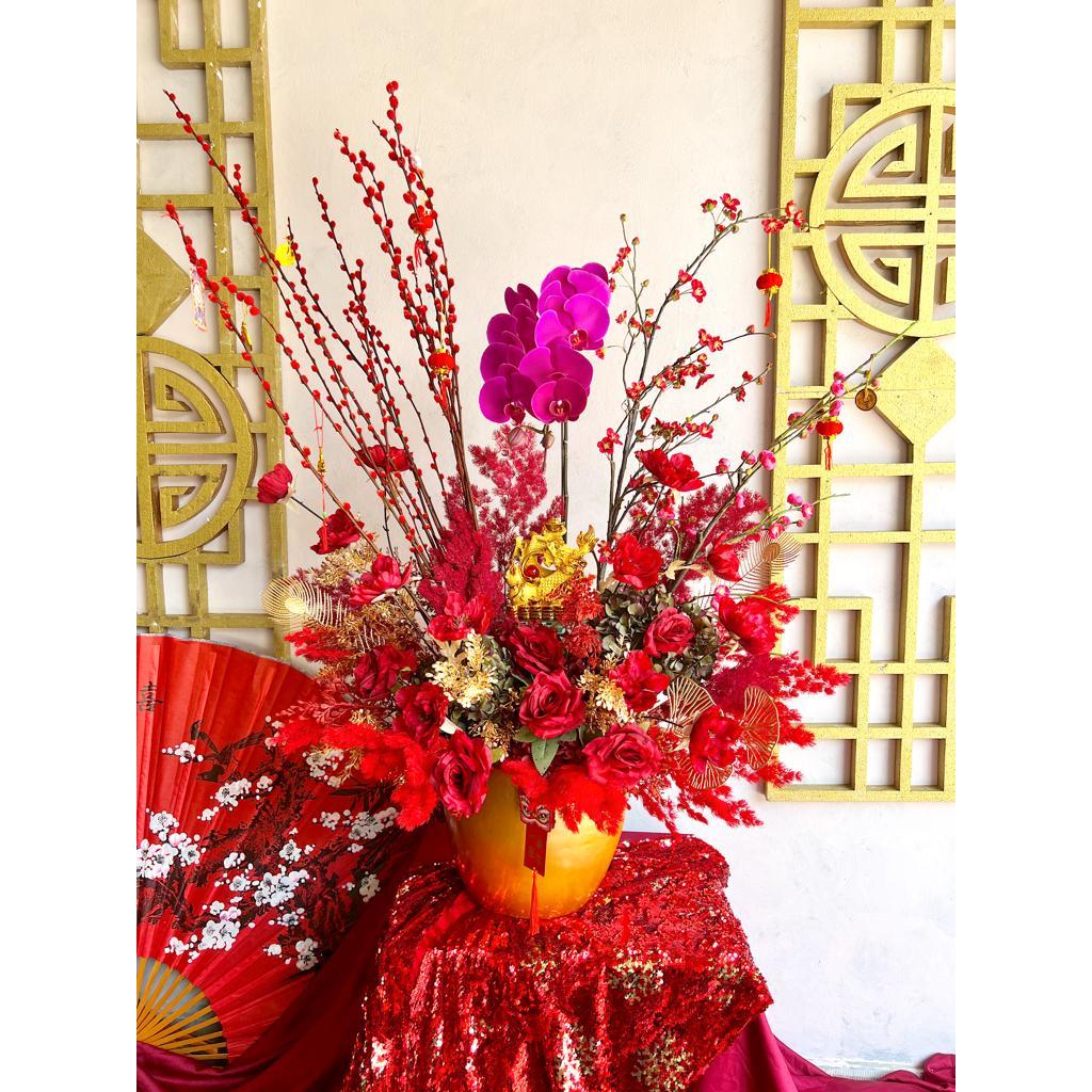 Bunga Imlek | Vase Imlek | Hampers Imlek | Bunga Artificial | Bunga Preserved | Bunga Awet | Bunga N