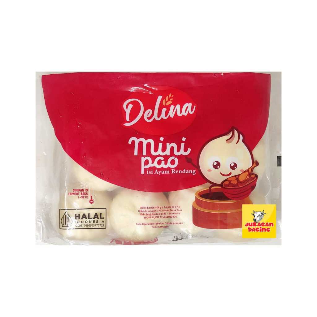 

Delina Mini Pao Ayam Rendang 408gr