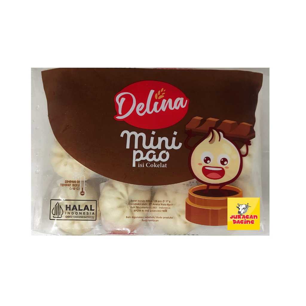 

Delina Mini Pao Cokelat 408gr