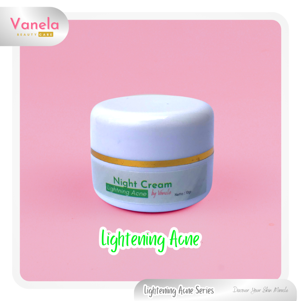 Night Cream Lightening Acne | by Vanela