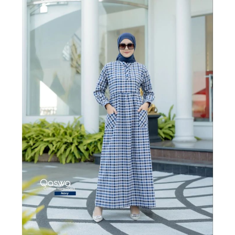 DRESS GAMIS MURAH GHINA FASHION QASWA