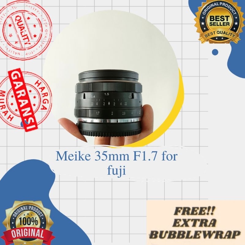 Lensa manual meike Meike 35mm F1.7  Fujifilm