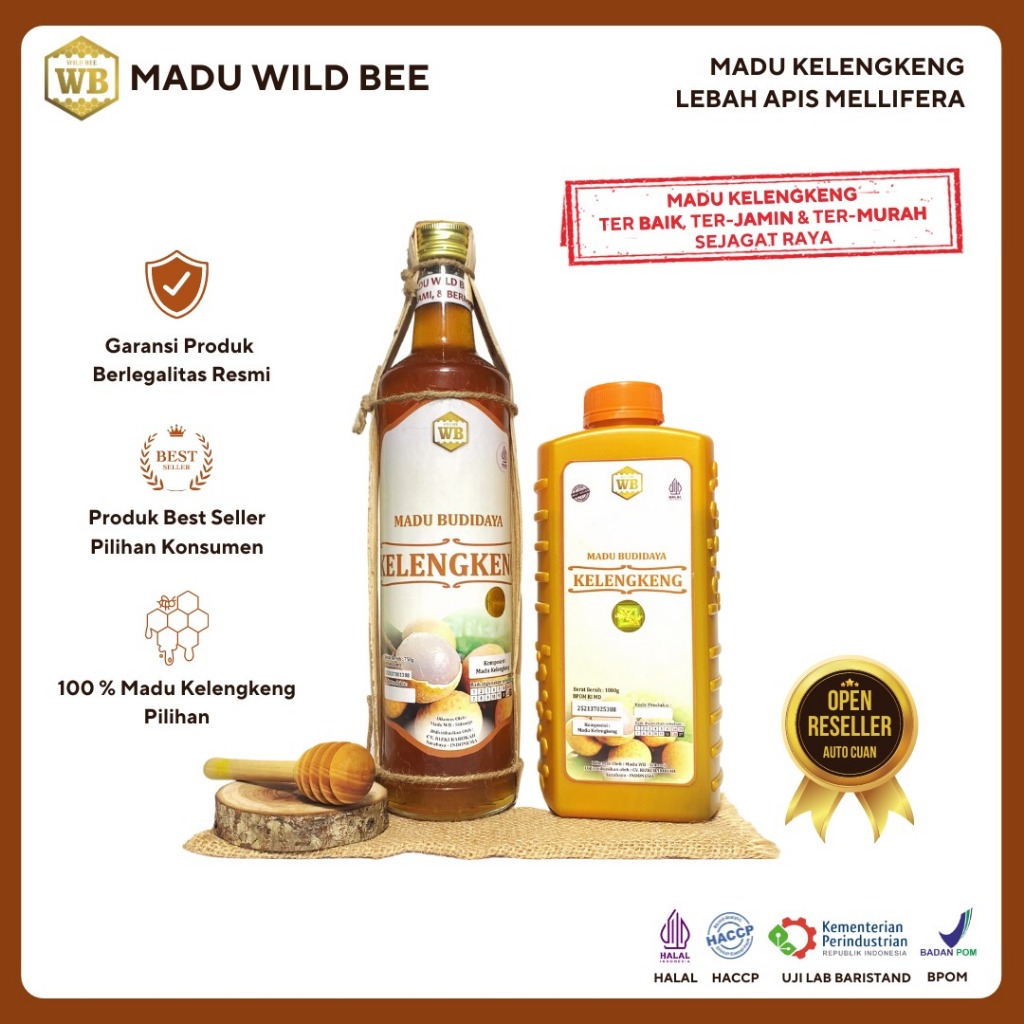 

Madu Asli Budidaya Kelengkeng/Lebah Apis Mellifera