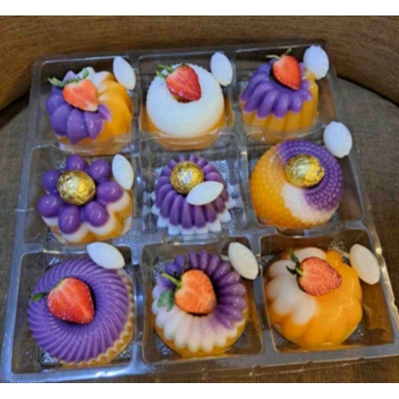 

Puding mini 1 Box isi 9pcs untuk 3 rasa