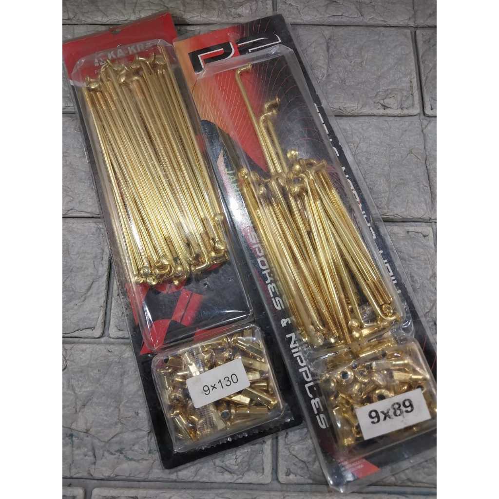 Jari jari/ Ruji Honda/Yamaha Matic Ring Velg 14 Mio,Nuvo,Beat,Vario,Scoopy Harga Set/Sepasang