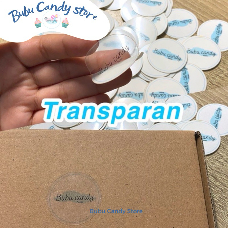 

CUSTOM TRANSPARAN STICKER