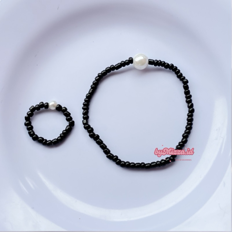 [Beli 5 gratis 1] SET Gelang dan Cincin Adara Magic 5 Series - Bead Accessories ByMizza.id