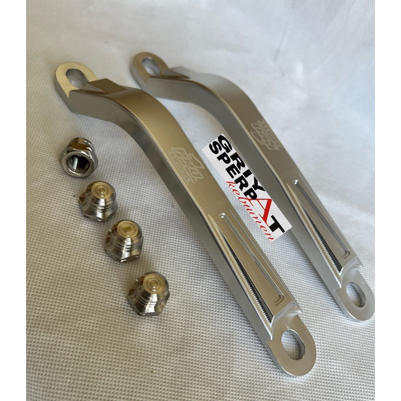BEGEL BEHEL MINI PEGANGAN JOK RX KING FULL CNC PLUS BAUT STENLIS