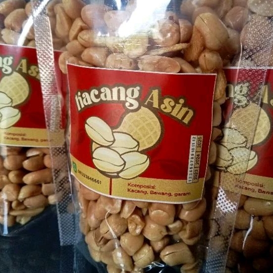 

Cemilan Snack kacang asin goreng aroma bawang