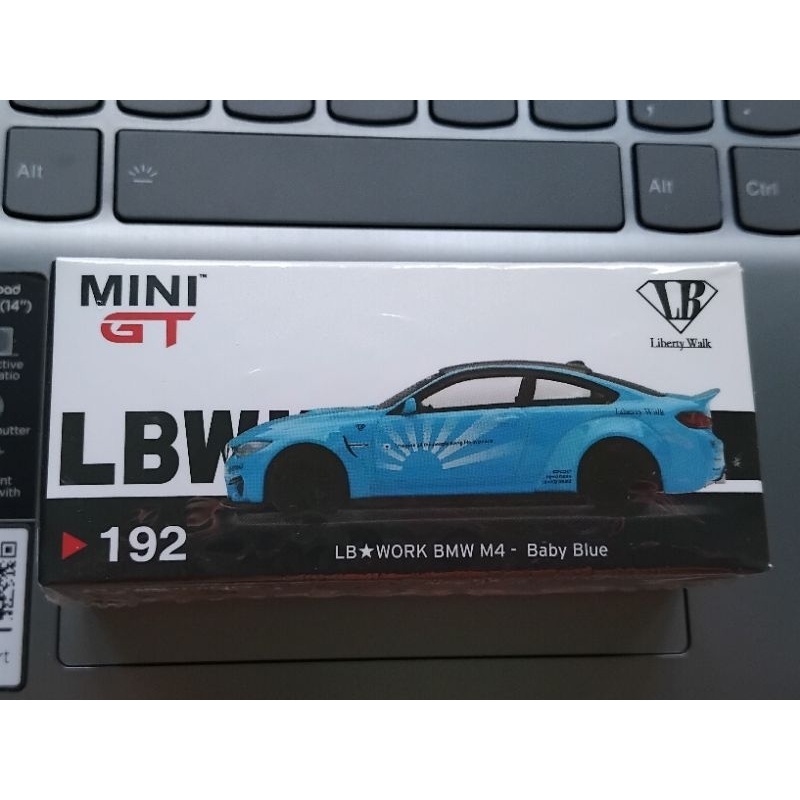 MINI GT LBWK BMW M4 - BABY BLUE 192