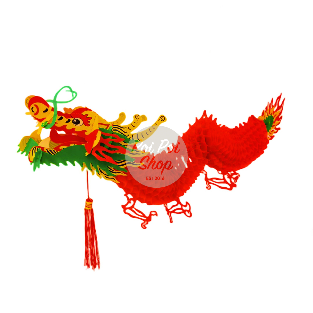 Gantungan Ornamen Naga Hiasan Imlek CNY NaGantungan Ornamen Naga Hiasan Imlek CNY Naga Dekor Resto