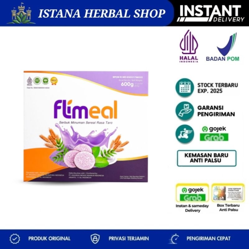 

FLIMEAL (MEAL REPLACEMENT) 1 BOX (ISI 12 SACHET) - TARO