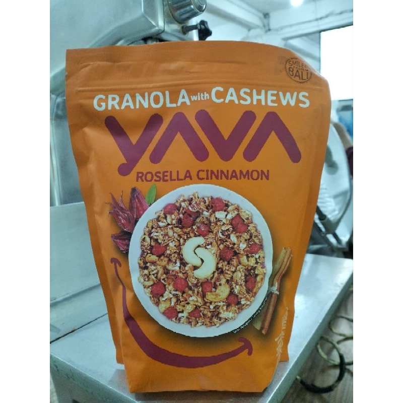 

Yava Granola Cashews 400gr Made In Bali