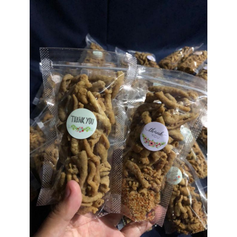 

Paket ekonomis cemilan Usus krispy hanya 30ribu