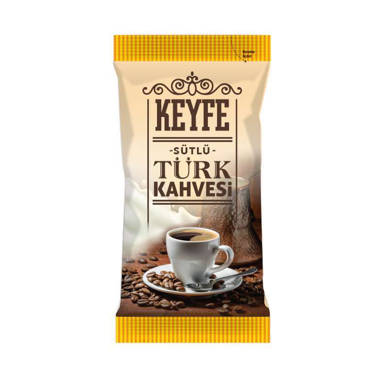 

KEYFE COFFEE TURKEY SEKERLI/SADE/ORTA/KAHVE KOPI TURKI PER PCS