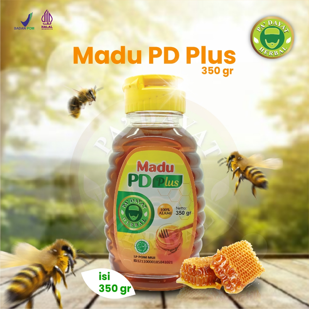 

Madu Murni / Madu PD Plus / Madu Kesehatan / Madu Alami / Isi 350 gr / PA'DAYAT HERBAL