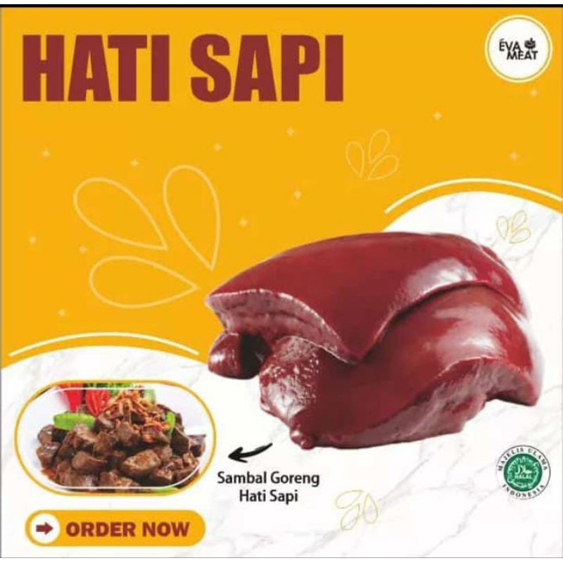 

Hati sapi 1kg