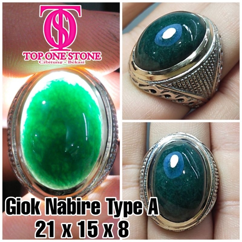 [TOS] Natural Giok Nabire Type A [ 21 x 15 x 8 ]