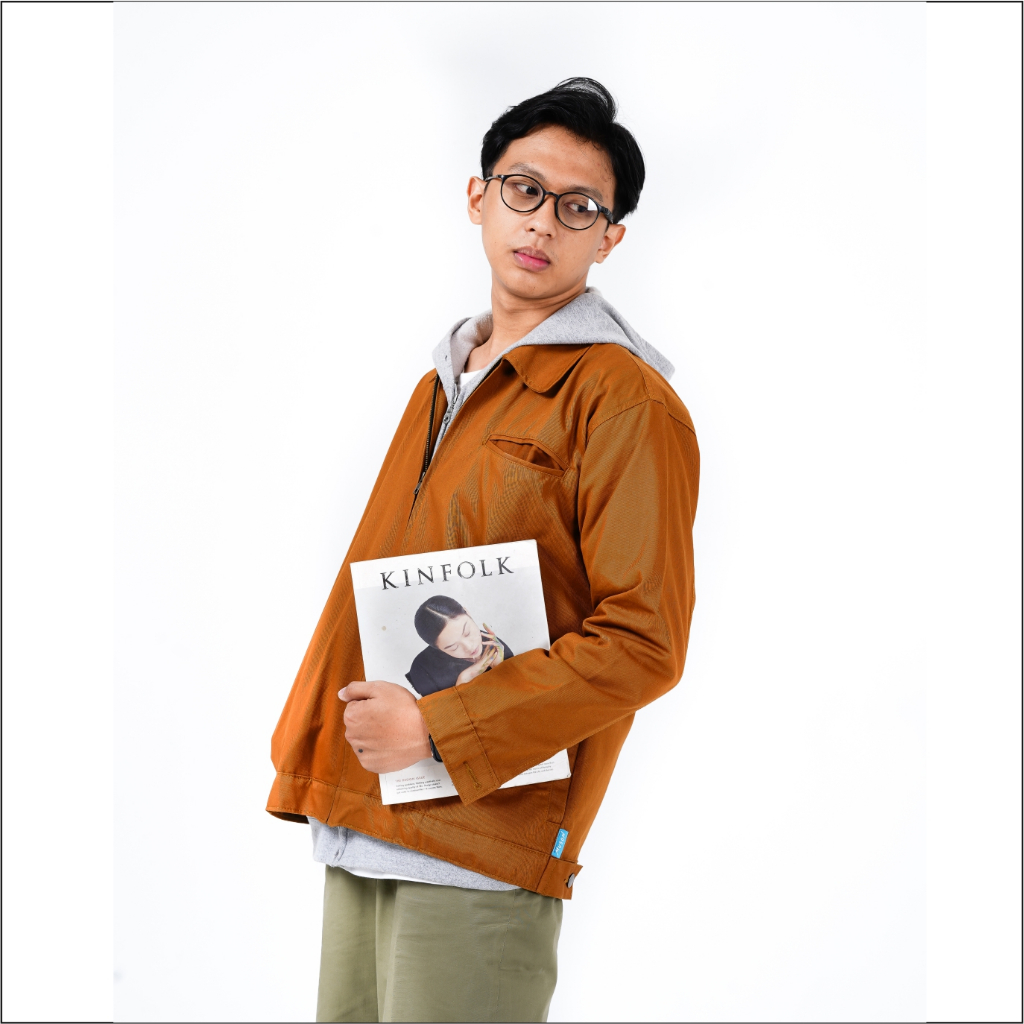 Cumulus Work Jacket in Camel