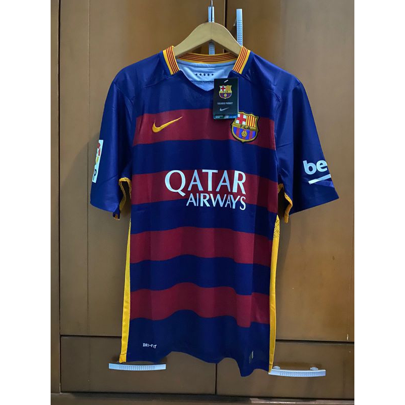 Jersey Barcelona Home Retro 2015 2016