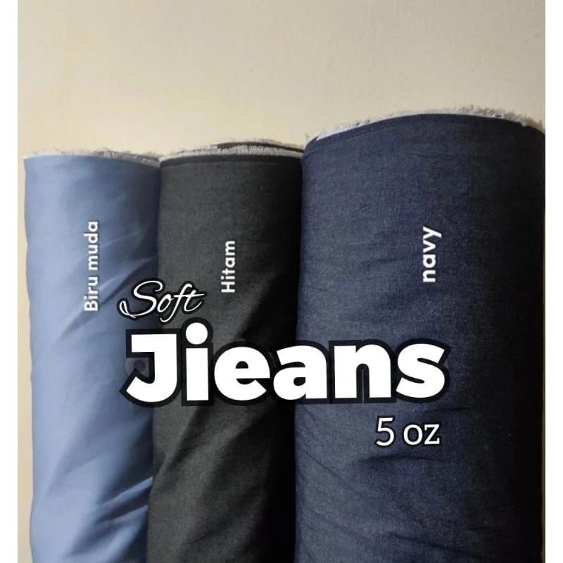 kain denim 5 Oz (harga per 1.25meter)