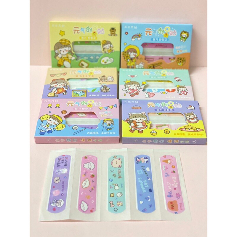 Plester anak motif kartun lucu hansaplast