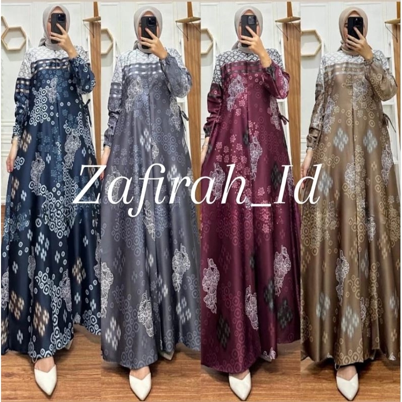 Ready Jumbo Gamis silk premium|Gamis Silk premium mewah|Dress Gamis terlaris Busui