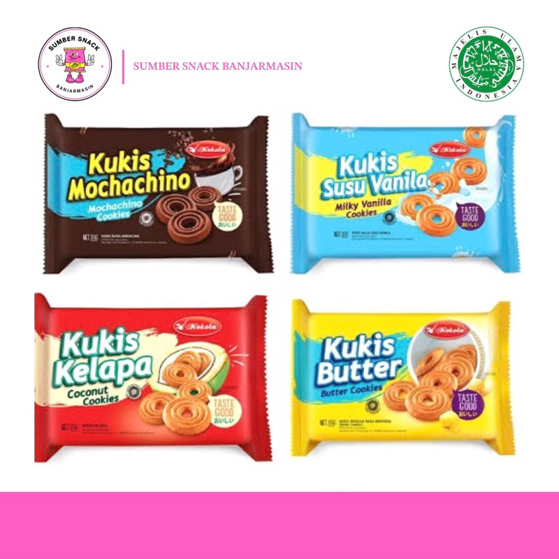 

Kokola Kukis (218g) (4 Varian Rasa)