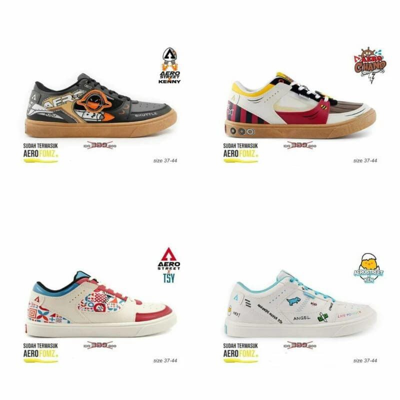 AEROSTREET X NAMA KALIAN, AEROSTREET X KEN, AEROSTREET X KENNY, AEROSTREET X TSY, AEROSTREET X CHAND