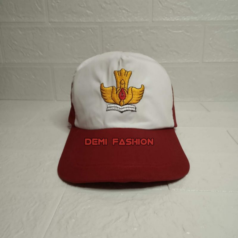 Topi Seragam Sekolah SD Merah Putih Kodian