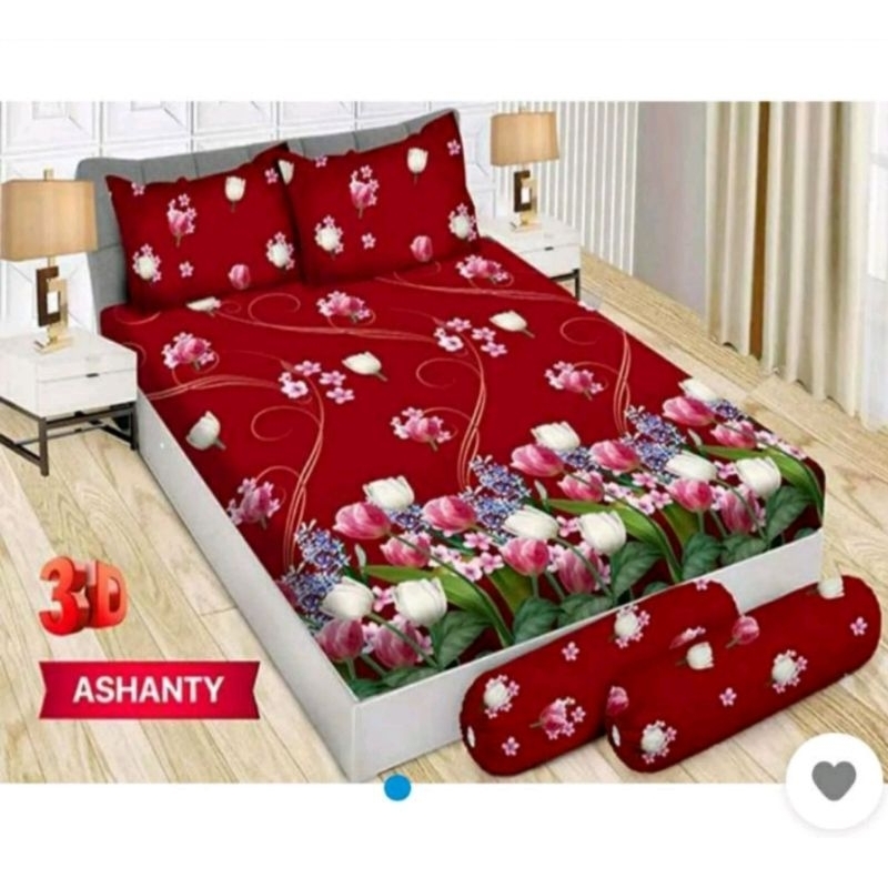 Sprei bonita 3d uk 160x200 motif ashanty