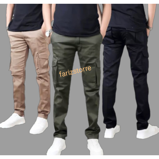 LAGI HITS Celana Cargo Panjang Pria 27-38 Army Loreng Ufc Venum Mma merek thrasher celana pria cargo
