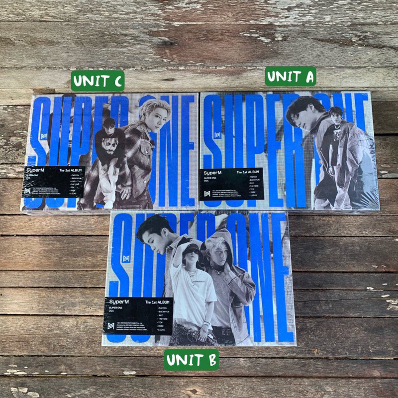 SUPERM - SUPER ONE ALBUM [korea ver]