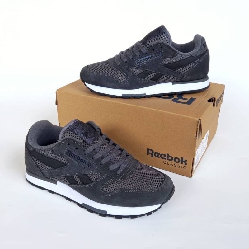 Sepatu Reebok Grey White
