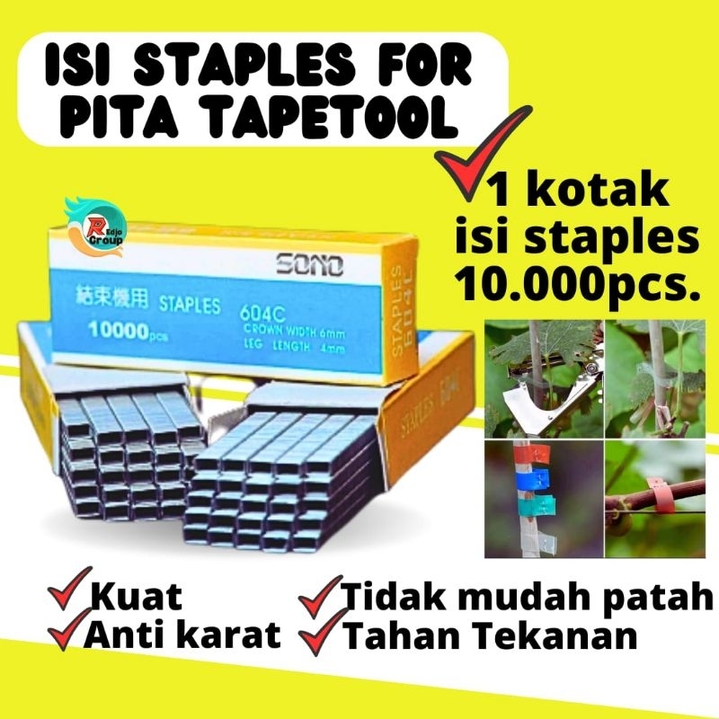 

TAPETOOL REFILL STAPLES ISI ULANG TAPETOOL