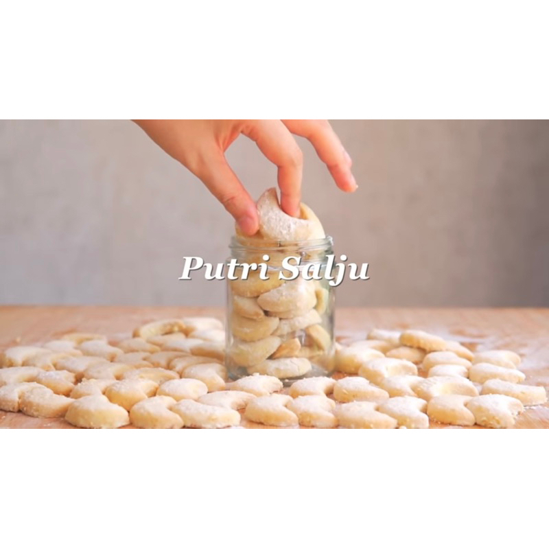 

putri salju lumer kemasan toples