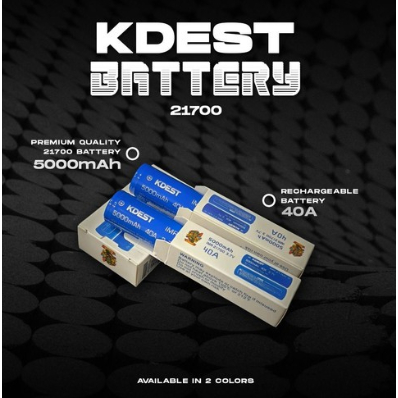 BATTERY KDEST 21700 5000mAh 40A ORIGINAL KDEST