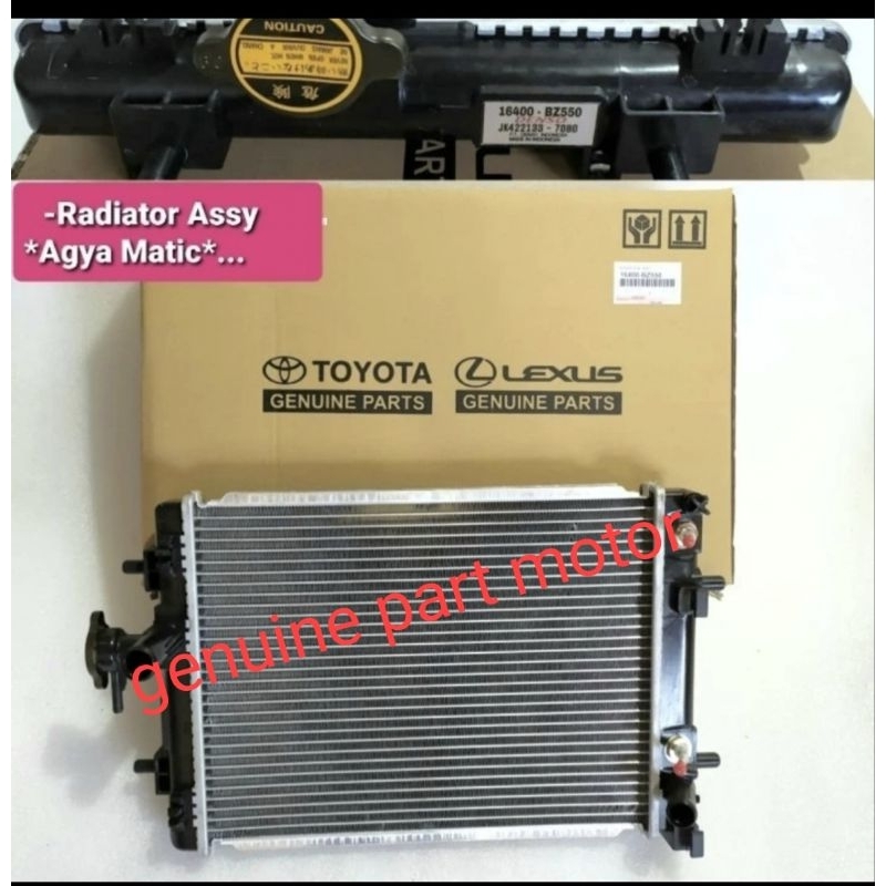 RADIATOR ASSY MATIC AGYA AYLA (16400-BZ550)