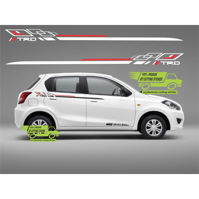 sticker mobil datsun // stiker mobil datsun // list limited edition mobil sticker datsun go
