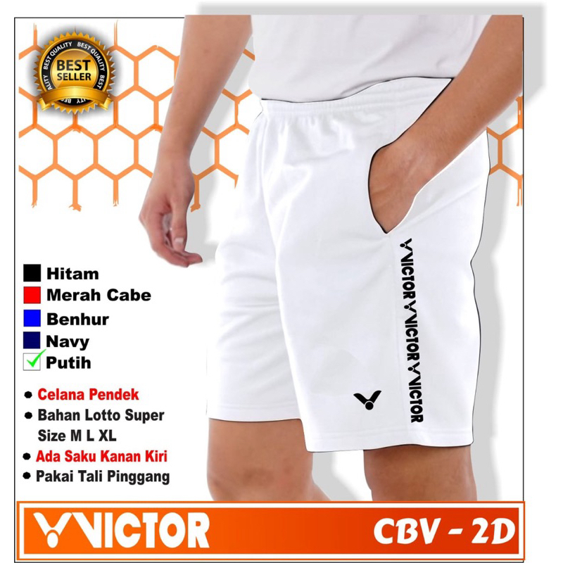 Celana olahraga badminton celana pendek bulutangkis pria wanita size jumbo