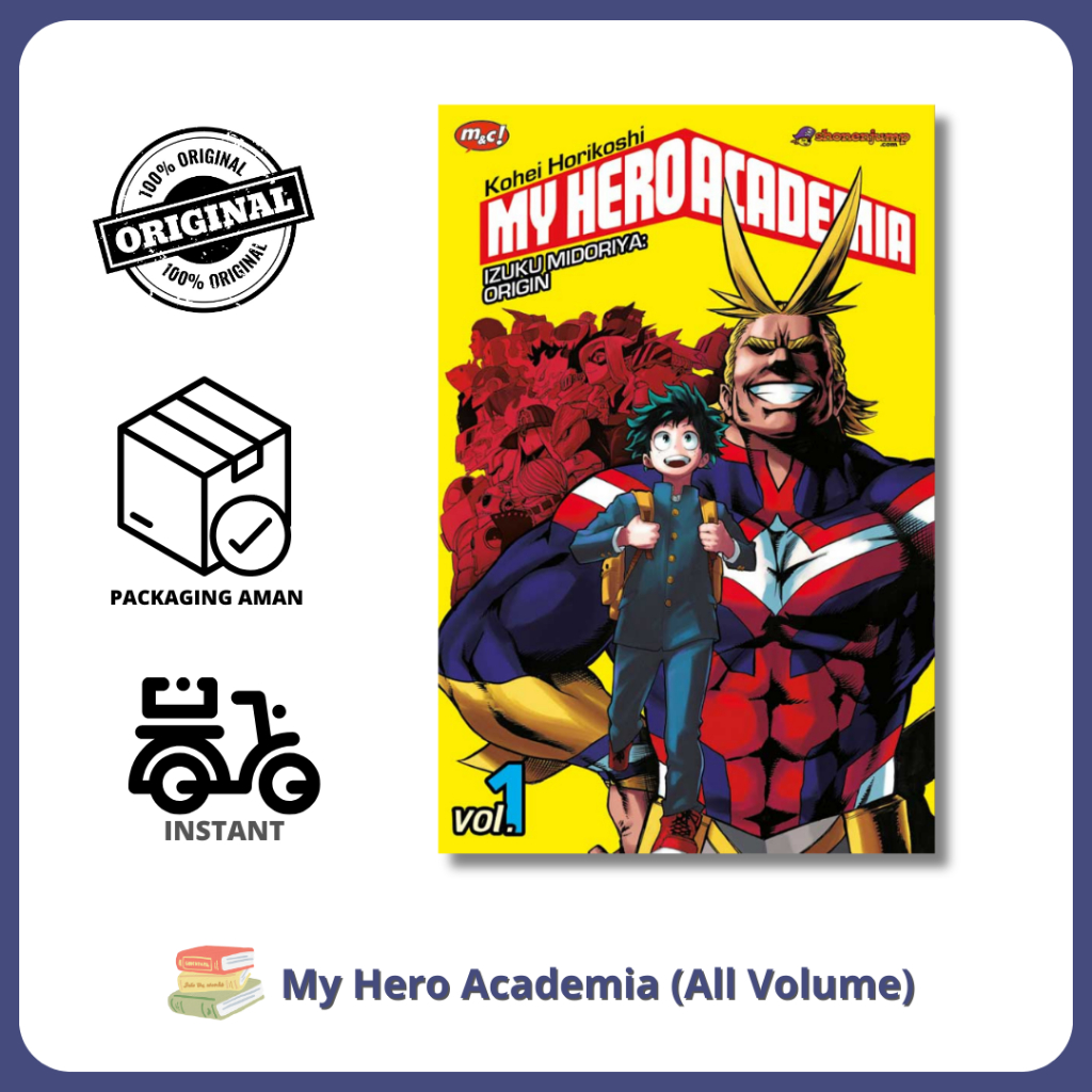 Albashri Store Bali - My Hero Academia 01-25 (All Volume)